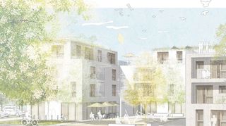 Eine drei- und viergeschossige Bebauung kann sich der Investor im Bereich „Bischofsheimer Weg“ vor den Toren Laudas vorstellen.