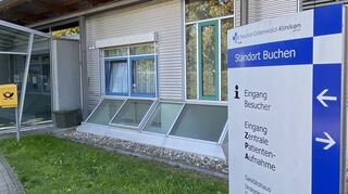 Der Standort Buchen der Neckar-Odenwald-Kliniken. Die Verantwortlichen fürchten um die Existenz der Krankenhäuser in Buchen und Mosbach.