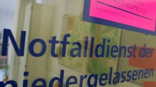 Notfallpraxen in Not.