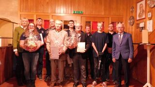 Mitglieder wurden bei der Kerwe des Musikvereins Merchingen für ihre jahrelange Treue geehrt.