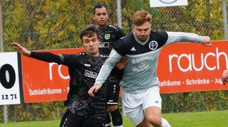 Die SG RaMBo II gewann in der Kreisklasse B gegen den 1. FC Umpfertal II (schwarzes Trikot) mit 2:0.