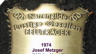 Der Gastwirt Josef Metzger vom „Wilden Mann“ hatte sich 1974 ein „Dickes Fell“ verdient.