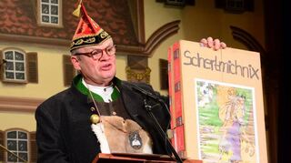 Er ist der neue Träger des Ordens „Vom dicken Fell“: Stadtrat Hariolf Scherer gilt als Organisationstalent und sagt, was er denkt.
