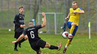 Der Tabellenletzte TSV Gerchsheim gewinnt auswärts glücklich gegen den FV Brehmbachtal.