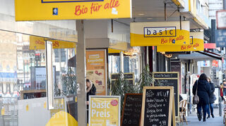Die Basic-Filiale in Mannheim.