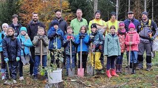 Mit Spaß und Freude haben die Schülerinnen und Schüler der Unesco-Projektschule einen wertvollen Beitrag zum regionalen Klimaschutz geleistet.