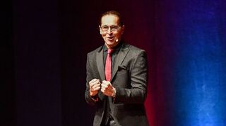 Neues Weihnachtsprogramm von Chako Habekost im BASF Feierabendhaus in Ludwigshafen.
