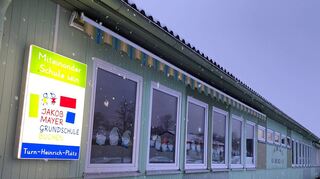 Für den Ausbau der Jakob-Mayer-Grundschule zur Ganztagsschule gibt die Stadt in 2024 und 2025 voraussichtlich rund zwölf Millionen Euro aus.