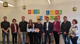 Die Anschaffung von 3D-Druckern an der Martin-von-Adelsheim-Schule wurde durch eine Spende der Volksbank Franken ermöglicht.