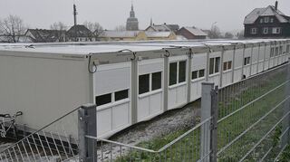 Zu gut 90 Prozent belegt ist derzeit das Containerdorf in Buchen, das Platz für etwa 70 Geflüchtete bietet. Das gleiche gilt auch für die Unterkunft in Hardheim.