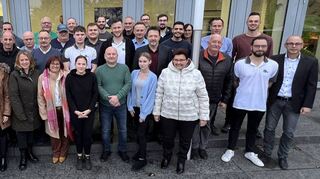 Zahlreiche Ehrungen gab es bei der Firma Scheuermann + Heilig in Hainstadt.