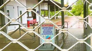 Das Frankenbad bleibt für längere Zeit geschlossen.