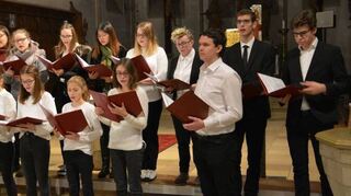 Der Jugendchor St. Johannes.