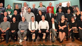 Bei der Hollerbach-Gruppe wurden Mitarbeiter geehrt.