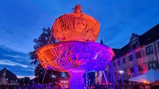 Einer der Programmhöhepunkte im Jahresprogramm in Bronnbach ist 20024 wieder das Lichterfest: Am Freitag, 28. Juni, ab 19 Uhr gibt es Livemusik. 2000 Kerzen bringen den Abteigarten zum Leuchten und das Kloster wird illuminiert.