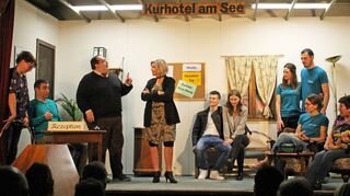 Die Theateraufführungen der Seehasen Gottersdorf boten den Zuschauern wieder gute Unterhaltung.