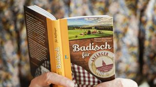 Das Buch mit dem Titel „Badisch für Anfänger“  von Mundart-Autor Thomas Liebscher.