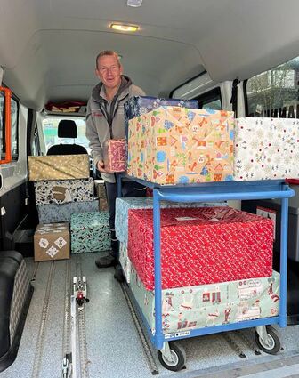 Am Karl-Ernst-Gymnasium in Amorbach wurde wieder für die Aktion „Weihnachtstrucker“ gesammelt.
