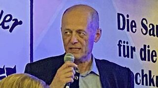 Bis 2012 „Grüner“, heute AfD: Hansjörg Schrade.