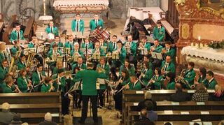 Der Musikverein Umpfertal tritt in Osterburken auf.  Bild: Musikverein