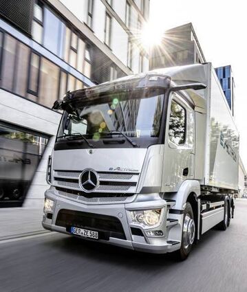 Daimler Truck verkaufte mehr E-Fahrzeuge – hier der eActros.