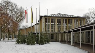 Die Wandelhalle im Kurpark wird zur Großbaustelle – für knapp zwei Jahre.