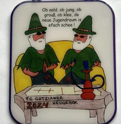 „Ob aald, ob jung, ob grouß, ob klee, de neue Jugendraum is efach schee!“