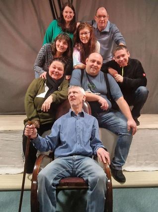 Seit November laufen die Proben für das Stück „Nonnenpoker“, das die Theatergruppe „Die Äggsbärden“ ab 23. Februar in Bernsfelden aufführt.