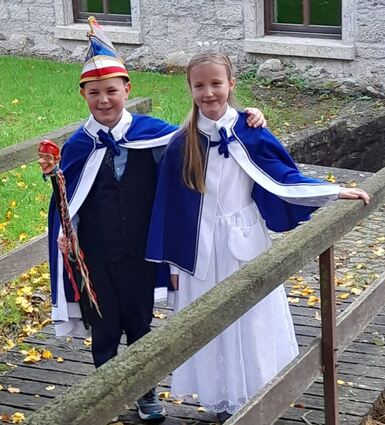 Das Kinderprinzenpaar steht beim Kinderfasching am Sonntag, 28. Januar, in der Laudenbacher Zehntscheune im Mittelpunkt.
