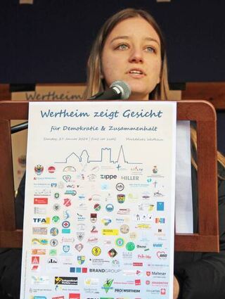 BSZ-Schulsprecherin Elisa Spielmann
