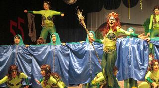 Die „Dancing Moskitos“ bei ihrer gelungenen Vorführung.