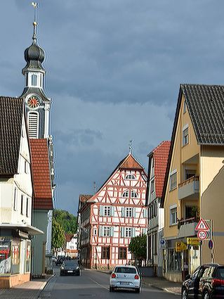 Innenstadtentwicklung steht in Adelsheim 2024 auf der Agenda, nachdem die Umgehung fertig ist.