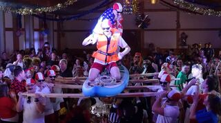 „Baywatsch – Die Rettungsschwimmer“ hieß das Thema der TSV-Männergruppe.