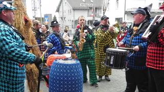 Musikalisch was es überall in der Innenstadt.