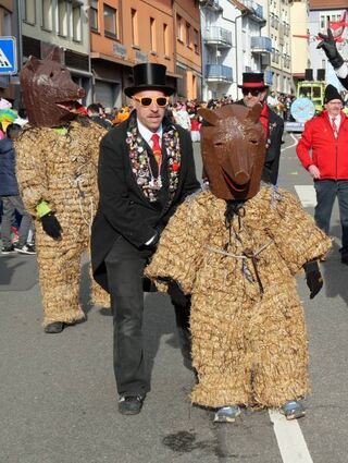Der jüngste Borkemer Strohbär war gerade einmal sieben Jahre alt.