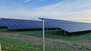 Der Solarpark bei Hof Sailtheim mit einer Leistung von 48 Megawatt ist jetzt ans Netz gegangen.