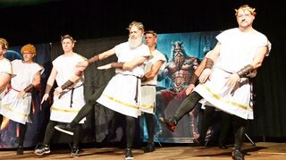 Kreativ und sportlich. Zum 14. Mal fand das Männertanzturnier des SSV Mainperle Urplar-Lindelbach statt.