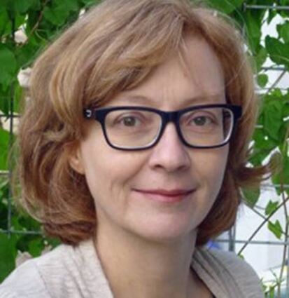 Dr. Katrin Lehmann spricht beim Frauentag.