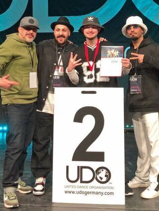 Auch Luis Jakob (Ü18/Intermediate) ist Süddeutscher Vize-Meister.