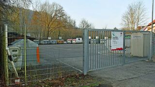 Recyclinghof Niederstetten: Ein Sackgassen-Nadelöhr mit Staupotenzial in die Frickentalstraße hinein.