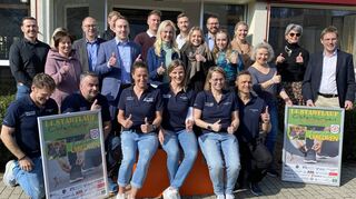 Das Organisationsteam und Vertreter der Sponsoren freuen sich auf den 14. Stadtlauf Osterburken am 12. Mai.