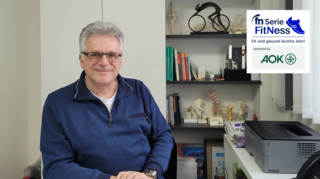 Dr. Joachim Michel aus Weikersheim ist von Sport als einer Art medizinischer Wunderwaffe überzeugt – er selbst ist passionierter Radsportler.