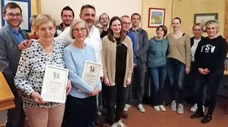 Ehrungen standen beim Tennisklub Höpfingen auf der Tagesordnung.