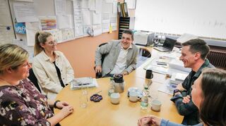 Ein wichtiger Bestandteil des „Boxberger Modells“ sind die Gesprächsrunden.