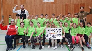 Zwei Mannschaften der Martin-von-Adelsheim-Schule waren am Start.