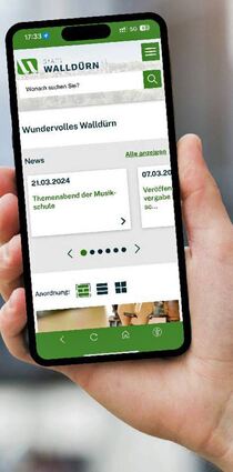 Die Walldürn-App kann man sich herunterladen.