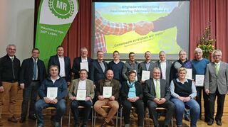 Bei der Versammlung des Maschinenrings wurden Beiräte verabschiedet.