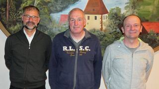 Kandidieren für den Ortschaftsrat: (von links) Detlev Dosch, Gerhard Horn und Thomas Kemmer.
