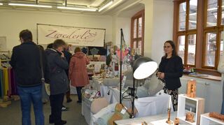 Ein vielfältiges Angebot erwartete die Besucher der Ausstellung „Unikat sucht Liebhaber“ im Kloster Bronnbach.
