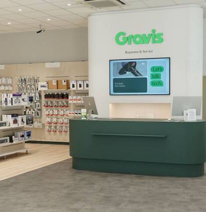 Gravis, hier ein Store in Hamburg, gibt alle Filialen in Deutschland auf.